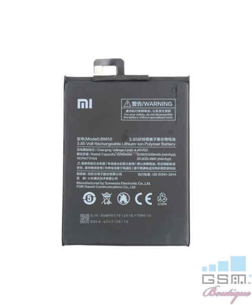 Acumulator Xiaomi Mi Max 2 BM50 5300mh