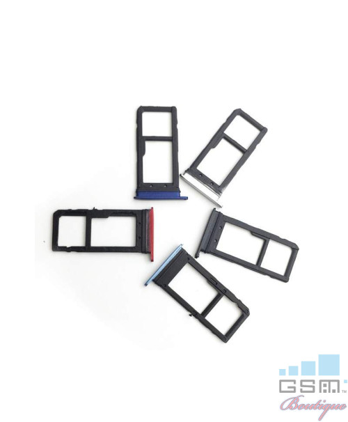 Suport Sim HTC U11 Plus, U11+ Negru