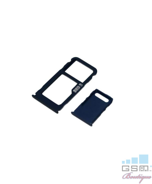 Suport Sim Nokia 3.1 Plus Albastru