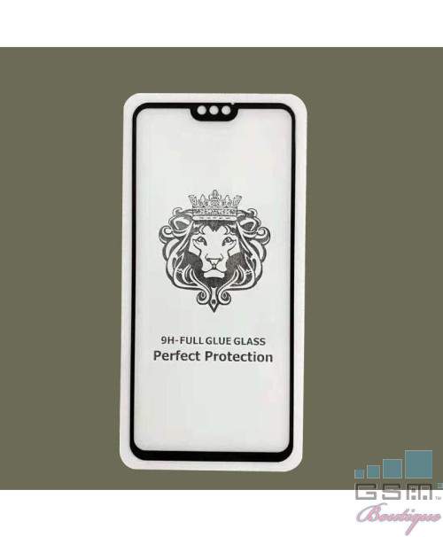 Geam Soc Protetor Full LCD Lion Samsung Galaxy M40, SM M405 Negru