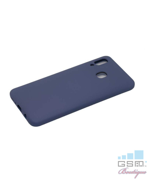 Husa Silicone Case Samsung Galaxy A70, SM A705 Albastra