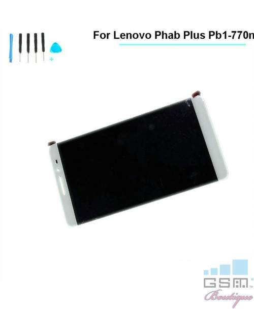 Ecran LCD Display Lenovo PHAB Plus PB1-770 PB1-770M PB1-770N/P Alb