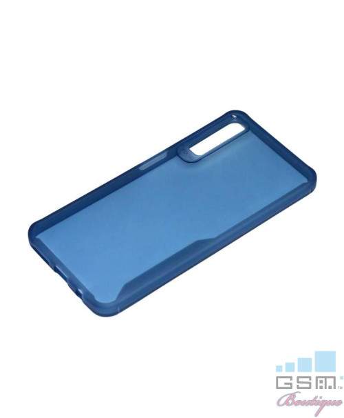 Husa Crystal TPU Samsung Note 10 Plus Albastra