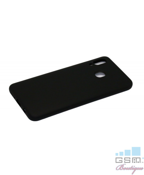 Husa Silicone Case Samsung Galaxy Note 10 Lite, A81 Neagra