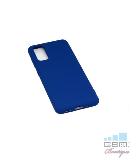 Husa Silicone Case Samsung Galaxy Note 20 Albastra