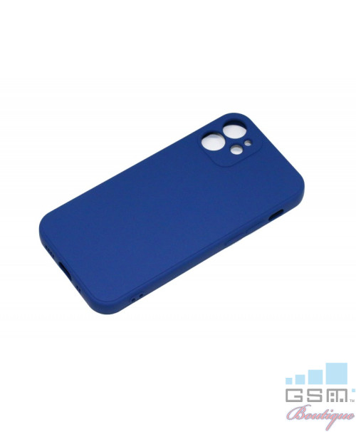 Husa Silicone Case Apple iPhone 12 Pro Albastra