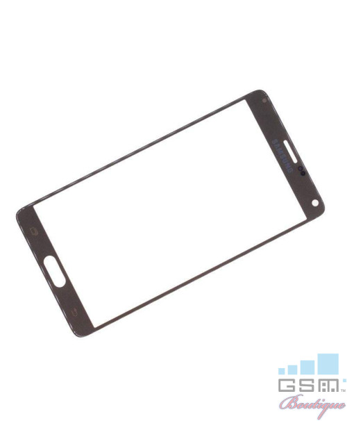 Geam Sticla Samsung Galaxy Note 4 SM N910F Gold
