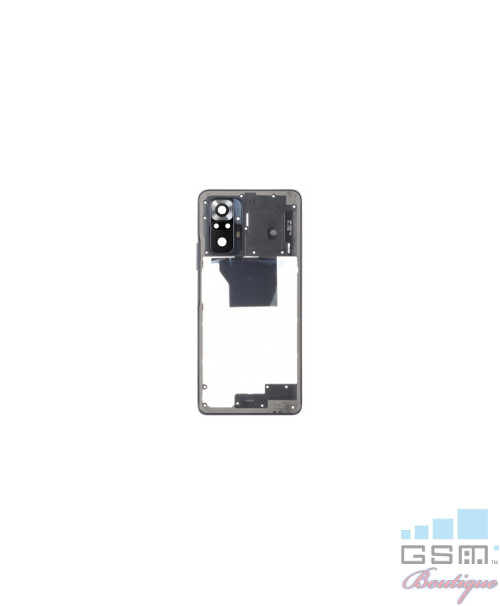 Mijloc Xiaomi Redmi Note 10 Pro Negru Cu Geam Camera