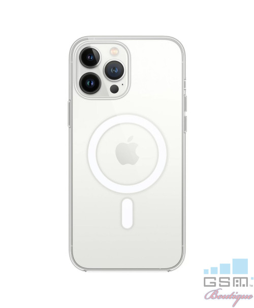 Husa MagSafe Pro Apple iPhone 15 Pro Transparent