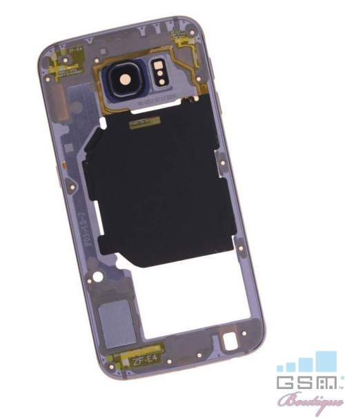 Mijloc Samsung Galaxy S6 SM G920 Albastru