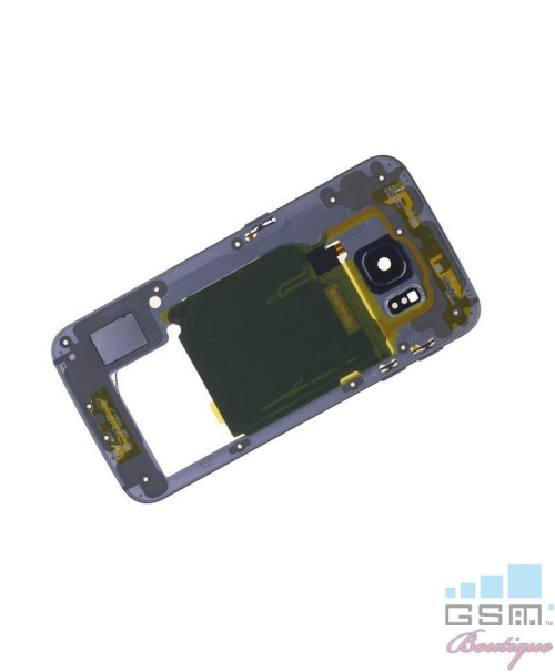 Mijloc Samsung Galaxy S6 edge SM G925 Albastru