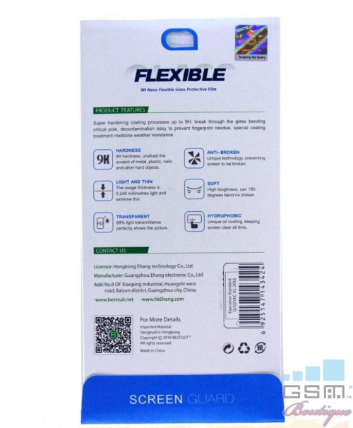Folie Protectie Nano Flexible 9H Samsung Galaxy S7 G930
