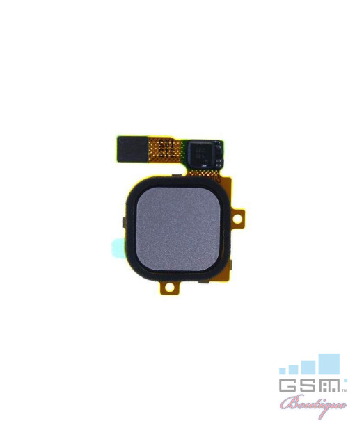 Home Buton + Senzor Amprenta Huawei Nexus 6P Argintiu