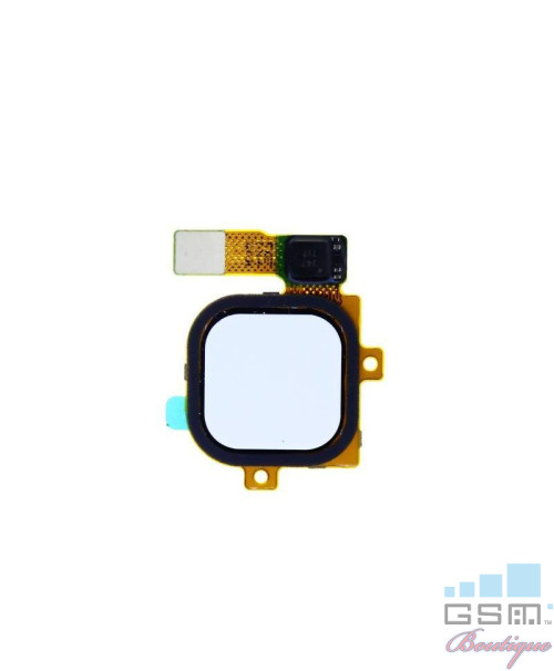 Home Buton + Senzor Amprenta Huawei Nexus 6P Alb