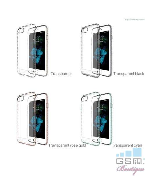 Husa Usams Mingo Series Apple Iphone 7, Iphone 8 Albastra