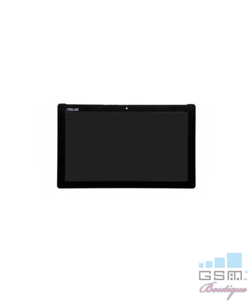 Ecran LCD Display Asus Zenpad 10 Z300C Negru, Versiune cu Banda Galbena
