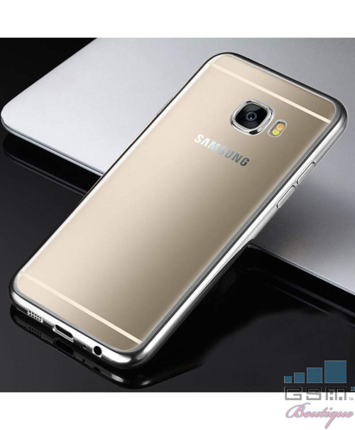 Husa Plating Samsung Galaxy A5 (2017) A520 Argintie