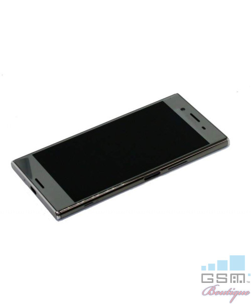 Ecran LCD Display Sony Xperia XZ Premium cu Rama, G8141 Argintiu