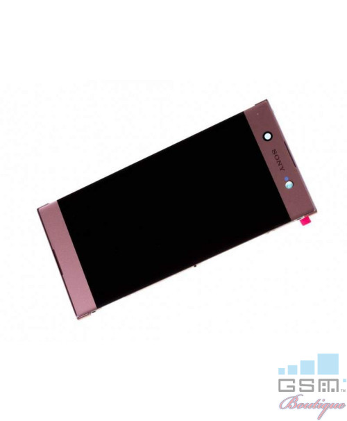 Ecran LCD Display cu Rama Sony Xperia XA1 Ultra G3221 Roz