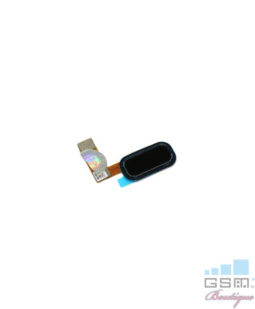 Home Buton + Senzor Amprenta Asus Zenfone 4 Max ZC554KL Negru
