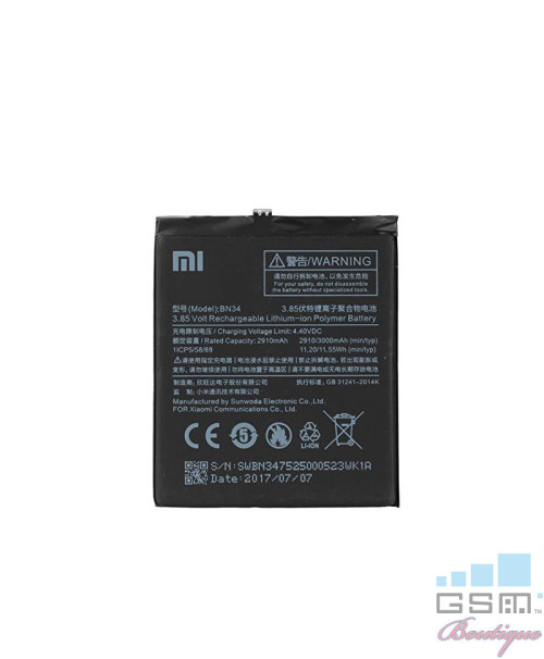 Acumulator Xiaomi Redmi 5A BN34