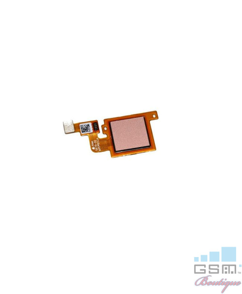 Home Buton + Senzor Amprenta Xiaomi Mi A1 (5X) Roz