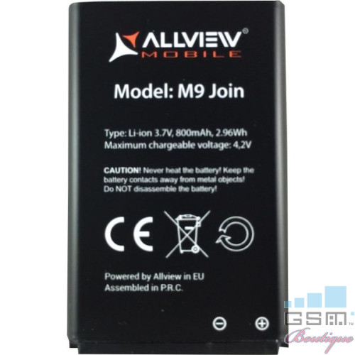 Baterie Acumulator Allview M9 Join Original Li-Ion 3.7v 1000 mAh 3.7Wh