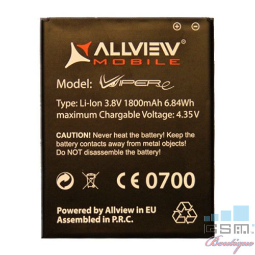 Baterie Acumulator Allview V1 Viper E Original  3.8V 1800 mAh 6.84 Wh