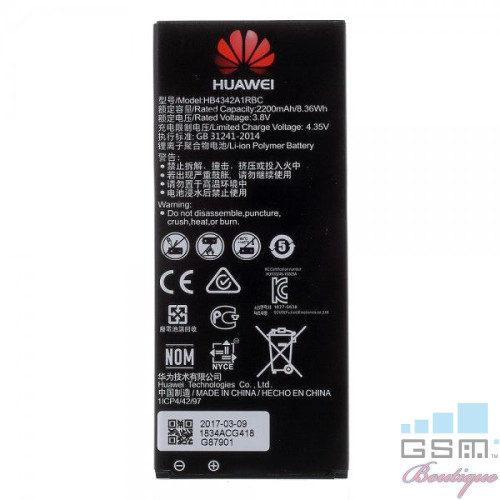 Acumulator Huawei Y5 II/Honor 5/Honor Play 5/Honor 5 Play HB4342A1RBC
