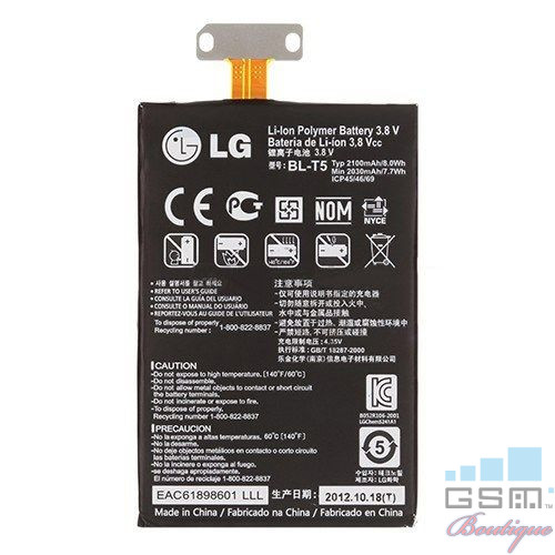 Acumulator LG Google Nexus 4 E960 E970 LS970 E971 E973 E975 BL-T5 2100 mAh