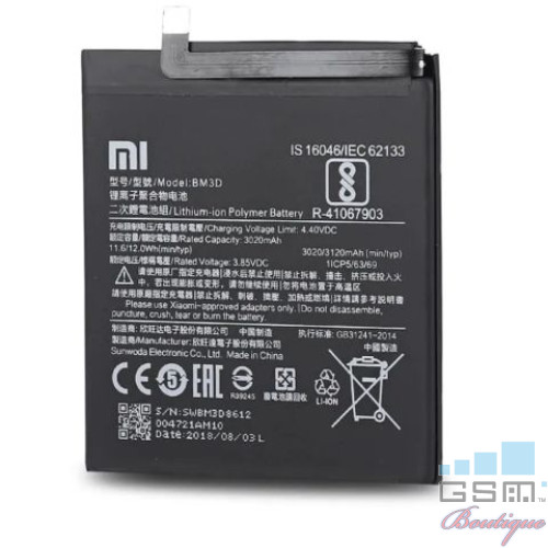Acumulator Xiaomi MI 8 SE, Bulk