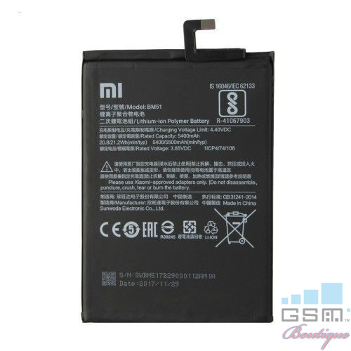 Acumulator Xiaomi Mi Max 3