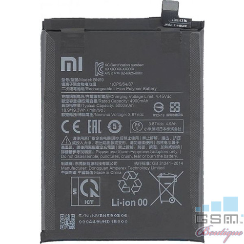 Acumulator Xiaomi Redmi Note 10 4G BN59 Compatibil
