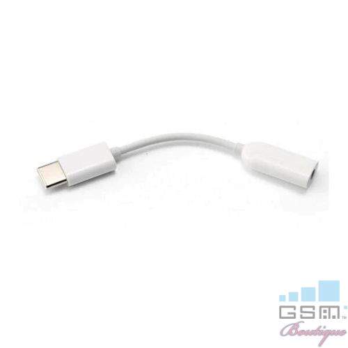 Adaptor USB Type C La Jack Audio 3,5mm Xiaomi Alb