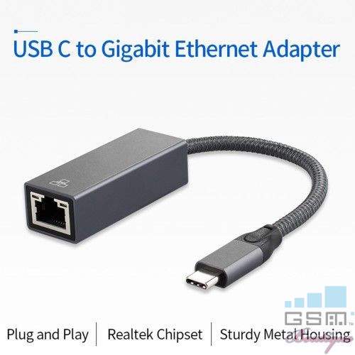 Adaptor USB Type C - LAN RJ45