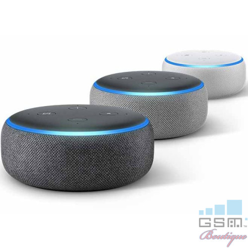 Boxa Amazon Echo Dot 3, Alexa, Argintiu