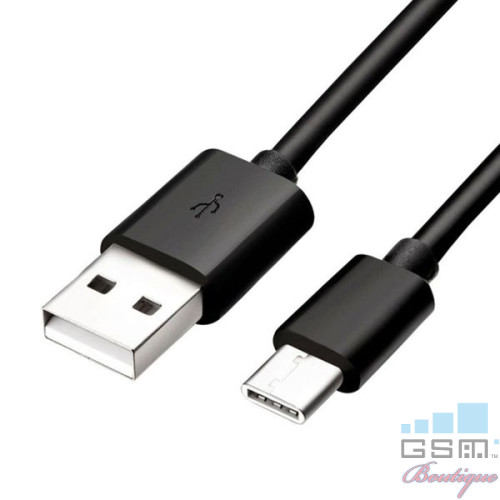 Cablu Date Si Incarcare USB Tip C Huawei P20 Lite Negru
