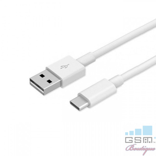 Cablu Date Si Incarcare USB Tip C Huawei Mate 20 Lite Alb