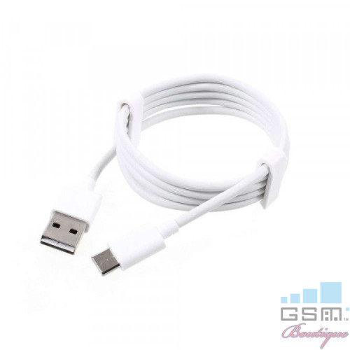 Cablu Date Si Incarcare USB Type C 1m Cu Blister Alb