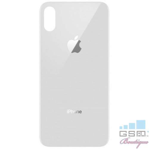 Capac baterie Apple iPhone X Alb