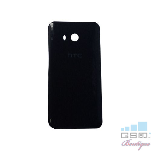Capac Baterie Spate Cu Adeziv Sticker HTC U11 Negru