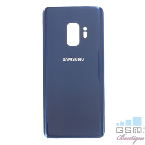 Capac Baterie Spate Cu Adeziv Sticker Samsung Galaxy S9 SM G960 Albastru