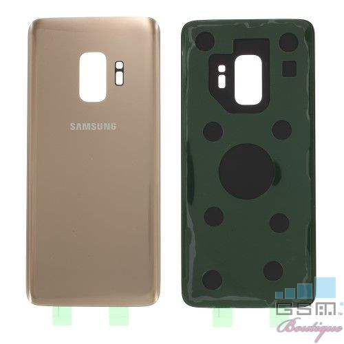 Capac Baterie Spate Cu Adeziv Sticker Samsung Galaxy S9 SM G960 Auriu