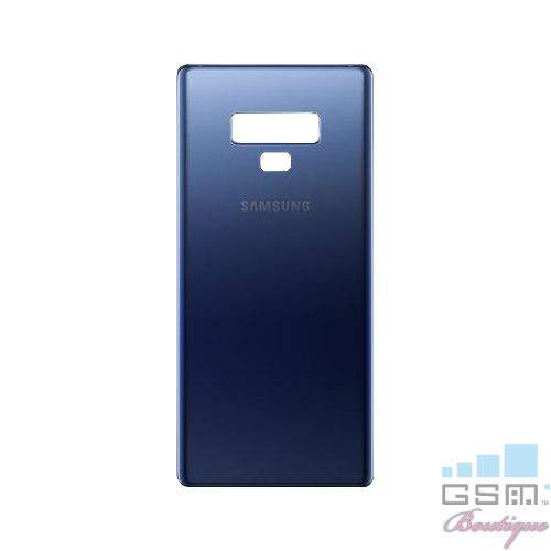 Capac Baterie Spate Samsung Galaxy Note 9 Cu Adeziv Sticker Albastru Inchis