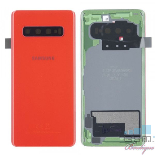 Capac Baterie Spate Samsung Galaxy S10 Plus Rosu