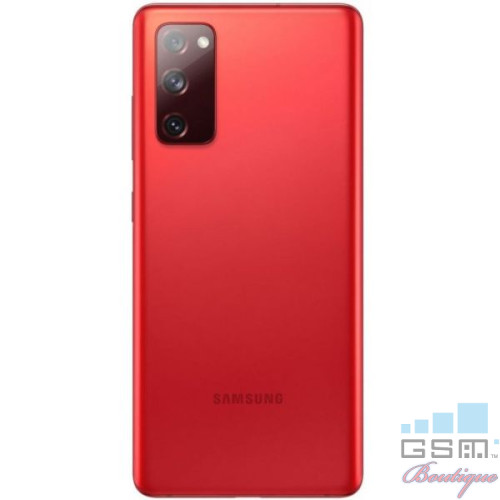 Capac Baterie Samsung S20 G980 Aura Red Complet cu Ornamente