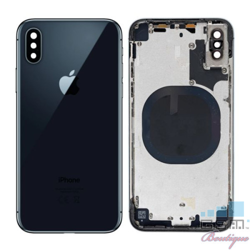 Carcasa Spate iPhone X Neagra