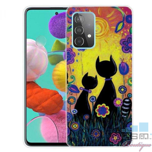 Husa telefon Samsung Galaxy A52 / A52 5G TPU Multicolora