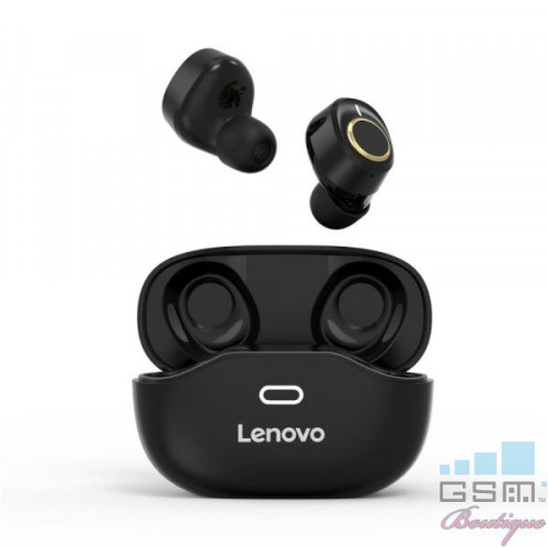 Casti Bluetooth 5,0 Wireless Lenovo X18 Negre