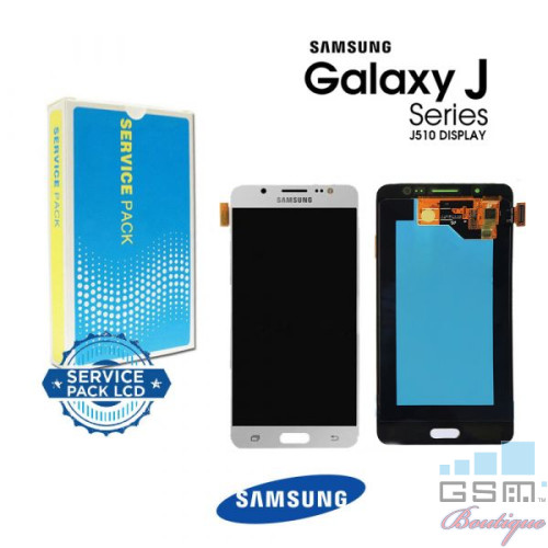 Display Cu Touchscreen Samsung Galaxy J5 J510FN Original Alb